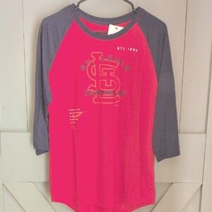 St. Louis Cardinals Nike Raglan Tee